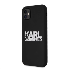 Karl Lagerfeld tok fekete (KLHCN61SLKLRBK) Apple Iphone 11 készülékhez (123206)