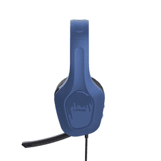 Trust GXT 415B Zirox Headset Vezetékes Fejpánt Játék Kék (trust24991)