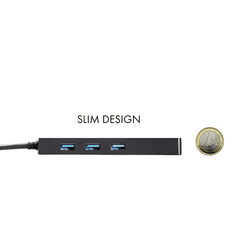 I-TEC USB C Slim 3 portos HUB USB 3.0 to RJ-45 3x USB 3.0 (C31GL3SLIM) (C31GL3SLIM)