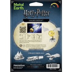 Metal Earth Fém építőkészlet Harry Potter Golden Snitch (502772)