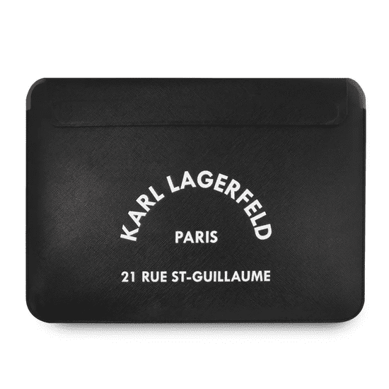 Karl Lagerfeld laptop táska fekete 16″ KLCS16RSGSFBK (125724)
