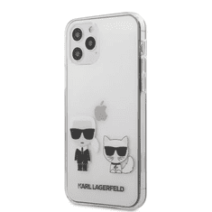 Karl Lagerfeld tok átlátszó (KLHCP12MCKTR) Apple Iphone 12 / 12 Pro készülékhez (120806)