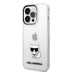 Karl Lagerfeld tok átlátszó (KLHCP14LCTTR) Apple iPhone 14 Pro készülékhez (126925)