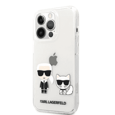 Karl Lagerfeld tok átlátszó (KLHCP13LCKTR) Apple Iphone 13 Pro készülékhez (124773)