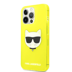 Karl Lagerfeld tok sárga (KLHCP13LCHTRY) Apple Iphone 13 Pro készülékhez (124910)