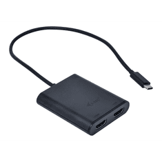 I-TEC C31DUAL4KHDMI video digitalizáló adapter 3840 x 2160 pixelek Fekete (C31DUAL4KHDMI)