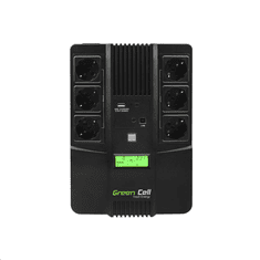 Green Cell AiO 800VA szünetmentes tápegység (UPS07) (UPS07)