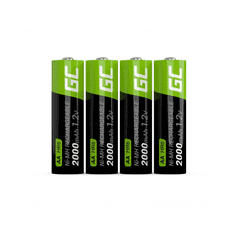 Green Cell 2000 mAh AA akkumulátor (4db/csomag) (GR02) (GR02)