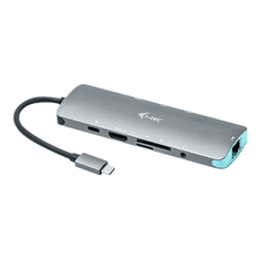 I-TEC USB-C Metal Nano Docking Station 4K HDMI LAN + Power Delivery - docking station - HDMI (C31NANODOCKLANPD)