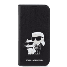 Karl Lagerfeld Guess tok fekete Apple Iphone 14 Pro készülékhez KLBKP14LSANKCPK (127869)