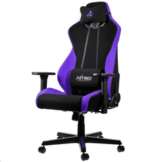 Nitro Concepts S300 Nebula Purple gaming szék fekete-lila (NC-S300-BP) (NC-S300-NP)