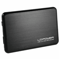 LC Power 6cm SATA USB3 Alu black (LC-25BUB3)