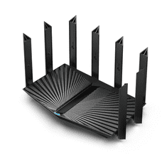 TPLINK Archer AX80 vezetéknélküli router Gigabit Ethernet Kétsávos (2,4 GHz / 5 GHz) Fekete (Archer AX80)