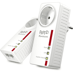 FRITZ!Powerline 1220E 1200 Mbit/s Ethernet/LAN csatlakozás Fehér 2 dB (20002737)