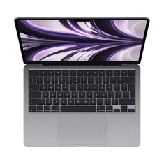 MacBook Air 13.6" 2022 M2 8GB 256GB SSD Notebook asztroszürke (mlxw3mg/a) (mlxw3mg/a)