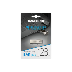 SAMSUNG Pen Drive 128GB BAR Plus USB 3.1 pezsgő-ezüst (MUF-128BE3) (MUF-128BE3/EU)