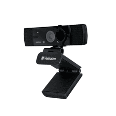Verbatim 49580 webkamera 3840 x 2160 pixelek USB 2.0 Fekete (49580)