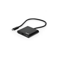 Port Designs dokkoló, USB-C mini dokkoló USB-C/HDMI/USB (900140)