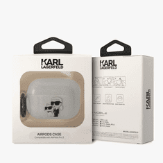 Karl Lagerfeld tok fehér (KLAP2HNKCTGT) Airpods Pro 2 készülékhez (127389)