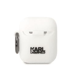 Karl Lagerfeld tok fehér (KLA2RUNCHH) Airpods készülékhez (127377)