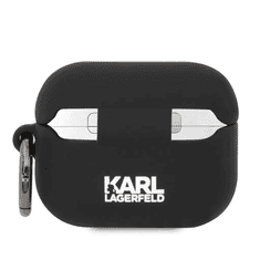 Karl Lagerfeld tok fekete (KLAPRUNCHK) Airpods Pro készülékhez