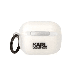 Karl Lagerfeld tok fehér (KLAPHNCHTCT) Airpods Pro készülékhez (127386)