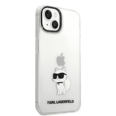 Karl Lagerfeld tok átlátszó (KLHCP14SHNCHTCT) Iphone 14 készülékhez (127417)