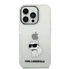 Karl Lagerfeld tok átlátszó (KLHCP14XHNCHTCT) Iphone 14 Pro Max készülékhez (127414)
