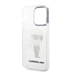 Karl Lagerfeld tok átlátszó (KLHCP14XHNIKTCT) Iphone 14 Pro Max készülékhez (127423)