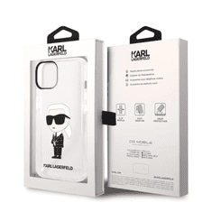 Karl Lagerfeld tok átlátszó (KLHCP14MHNIKTCT) Iphone 14 Plus készülékhez (127420)