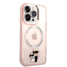 Karl Lagerfeld tok pink (KLHMP14XHNKCIP) Apple Iphone 14 Pro Max készülékhez (127481)