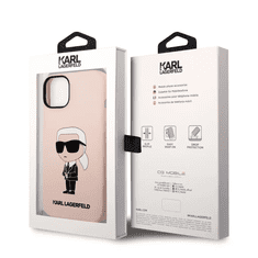 Karl Lagerfeld tok pink (KLHCP14SSNIKBCP) Apple Iphone 14 készülékhez (127462)