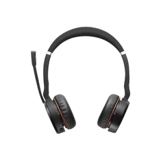 Jabra Evolve 75 Headset Vezetékes és vezeték nélküli Fejpánt Hívás/zene Bluetooth Dokkoló Fekete (7599-848-199)