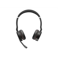 Jabra Evolve 75 Headset Vezetékes és vezeték nélküli Fejpánt Hívás/zene Bluetooth Dokkoló Fekete (7599-848-199)