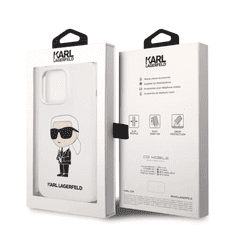 Karl Lagerfeld tok fehér (KLHCP13XSNIKBCH) Iphone 13 Pro Max készülékhez (127457)