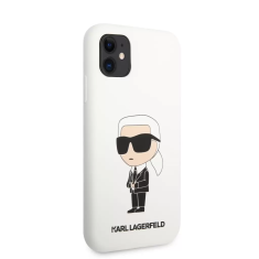 Karl Lagerfeld tok fehér (KLHCN61SNIKBCH) Iphone 11 készülékhez (127450)