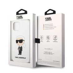 Karl Lagerfeld tok fehér (KLHCP12MSNIKBCH) Iphone 12/12 Pro készülékhez (127451)