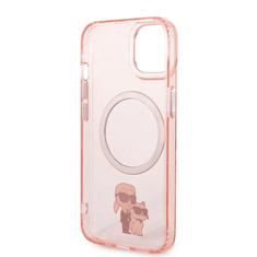 Karl Lagerfeld tok pink (KLHMP14SHNKCIP) Apple Iphone 14 készülékhez (127478)