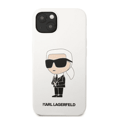 Karl Lagerfeld tok fehér (KLHCP13MSNIKBCH) Iphone 13 készülékhez (127460)