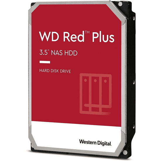 Red Plus NAS 3.5" 8TB 7200rpm 256MB SATA3 (WD80EFBX)