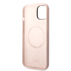 Karl Lagerfeld MagSafe tok pink (KLHMP14MSLKHLP) Apple iPhone 14 Plus készülékhez (127191)