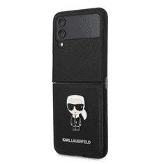 Karl Lagerfeld tok fekete (KLHCZF4IKMSBK) Samsung Z Flip 4 készülékhez (126953)