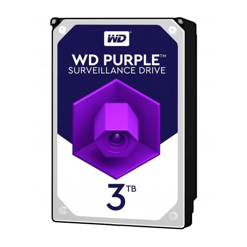 Purple 3.5" 3TB IntelliPower 64MB SATA3 (WD30PURZ)