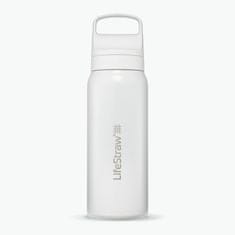 LifeStraw LGV41SWHWW Go 2.0 rozsdamentes acél vízszűrő palack 1 l fehér