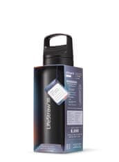 LifeStraw LGV42SBKWW Go 2.0 rozsdamentes acél vízszűrő palack 24oz fekete