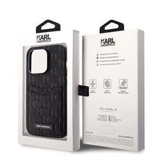 Karl Lagerfeld tok fekete Apple Iphone 14 Pro készülékhez KLHCP14LSAKLHPPK (127884)
