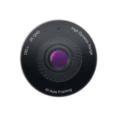 DELL WB5023 webkamera 2560 x 1440 pixelek USB 2.0 Fekete (WB5023-DEMEA)