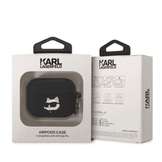 Karl Lagerfeld tok fekete (KLAPRUNCHK) Airpods Pro készülékhez