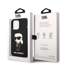 Karl Lagerfeld tok fekete (KLHCP13XSNIKBCK) Iphone 13 Pro Max készülékhez (127455)