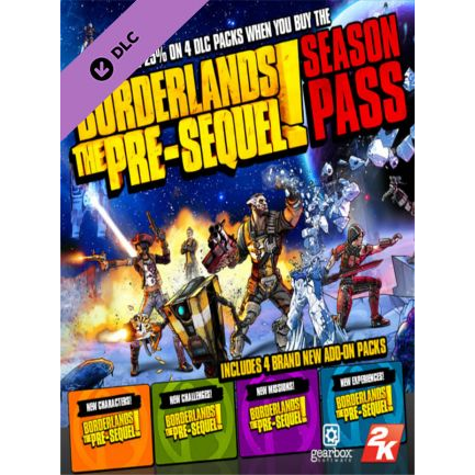 K+ Borderlands: The Pre - Sequel Season Pass (PC - Steam elektronikus játék licensz)
